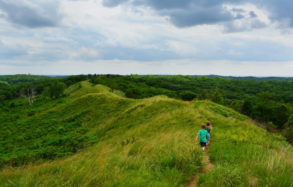 Loess Hills In Western Iowa - Field Trip Iowa