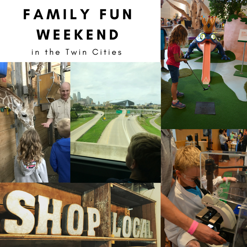 Family Fun Weekend In The Twin Cities - MN - Field Trip Iowa